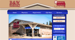 Desktop Screenshot of bwpharmacy.net