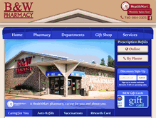 Tablet Screenshot of bwpharmacy.net